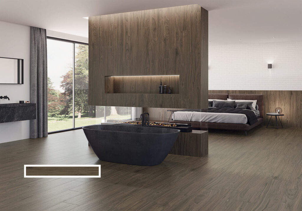 Carrelage - Bois Bosland Nut 20X120 - Carrelage haut de gamme toulouse cbe caro bati excellence