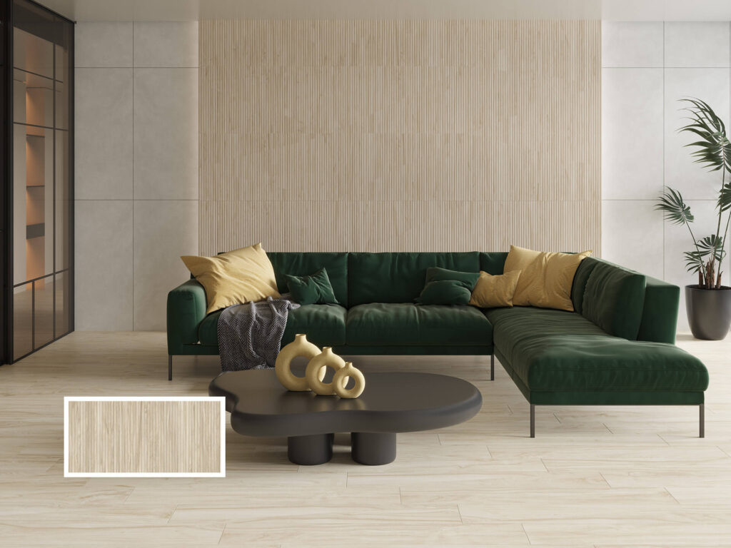 Carrelage - Effet texturé Dorian Honey 60X120 - Carrelage haut de gamme toulouse cbe caro bati excellence