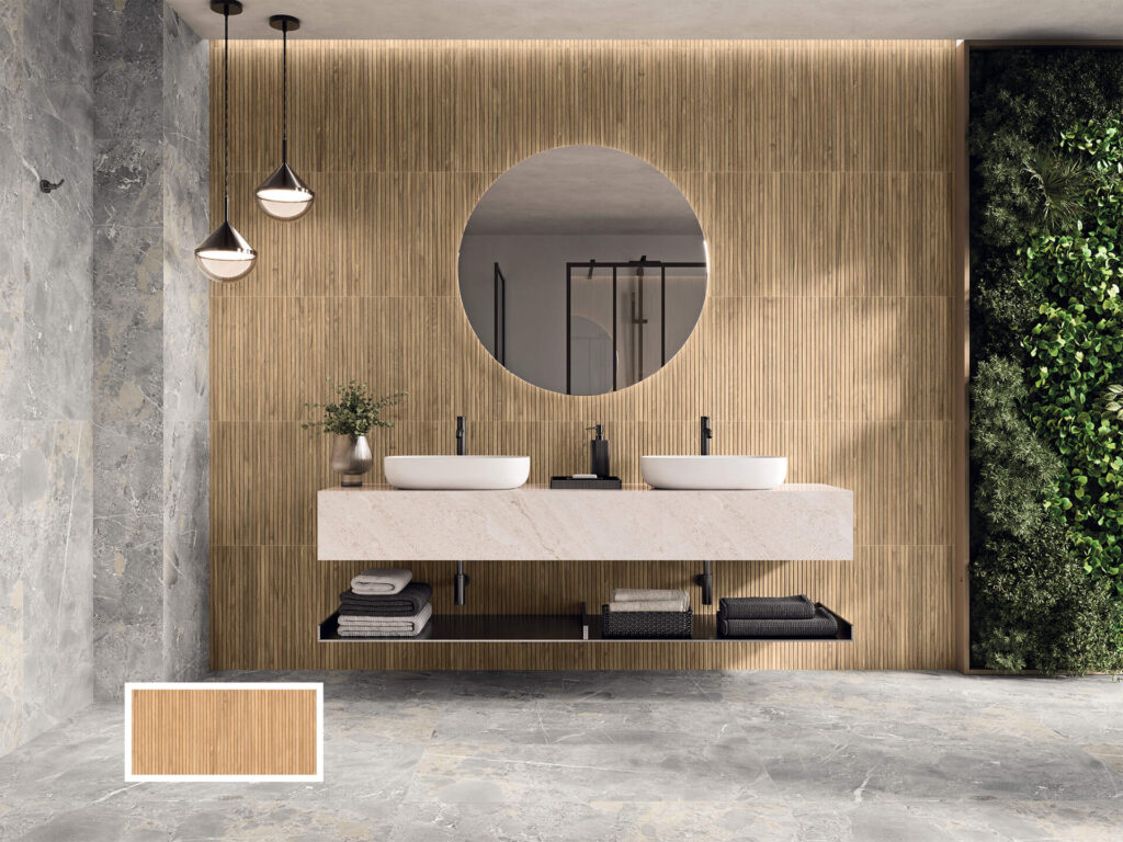 Carrelage - Effet texturé Dorian Oak 60X120 - Carrelage haut de gamme toulouse cbe caro bati excellence