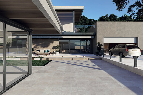 Carrelage exterieur antiderapant haut de gamme luxe pas cher - caro bati excellence toulouse cbe