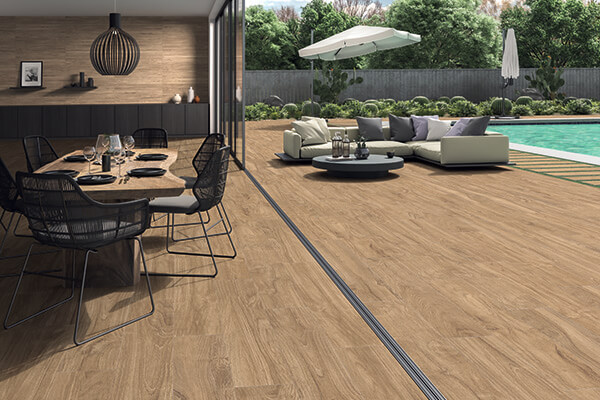 Carrelage imitation bois haut de gamme luxe pas cher - caro bati excellence toulouse cbe