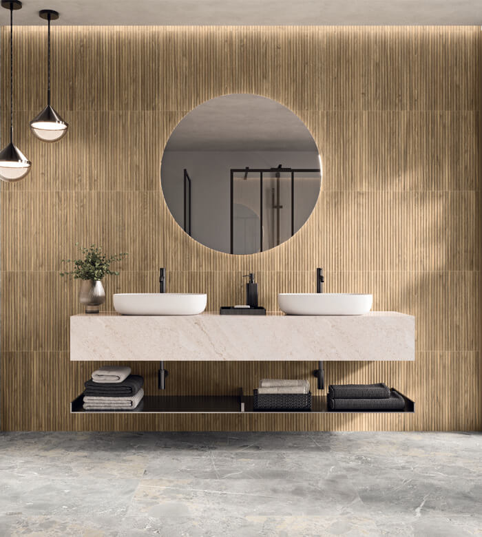 Service - Conseil en design et aménagement - du haut de gamme a prix raisonnable - Carrelage blanc intérieur extérieur luxe - caro bati excellence - carrelage de luxe à toulouse